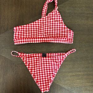 Blackbough - Red Gingham Bikini Set